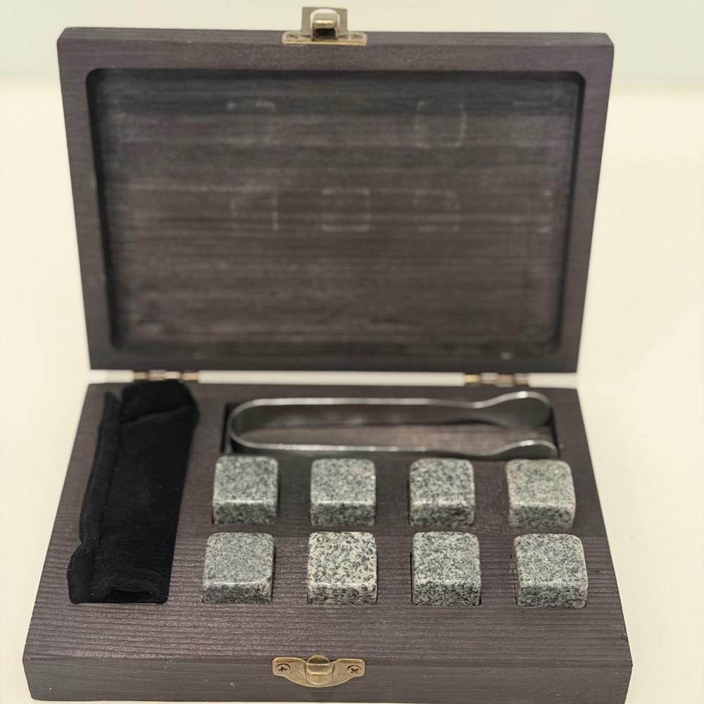 Whiskey Stones Gift Set – Reusable Drink Chilling Stones